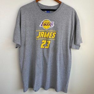 LA Lakers LeBron James 23 Fan T-Shirt Men's